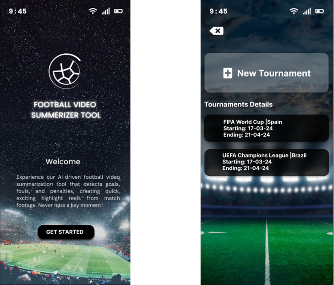 AI Football Match Summary Generator screen 2